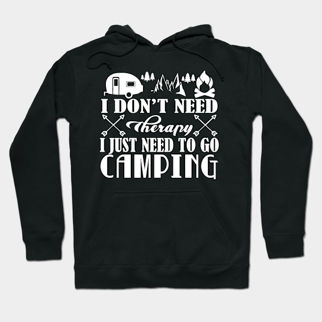 camping Hoodie by UniqueWorld